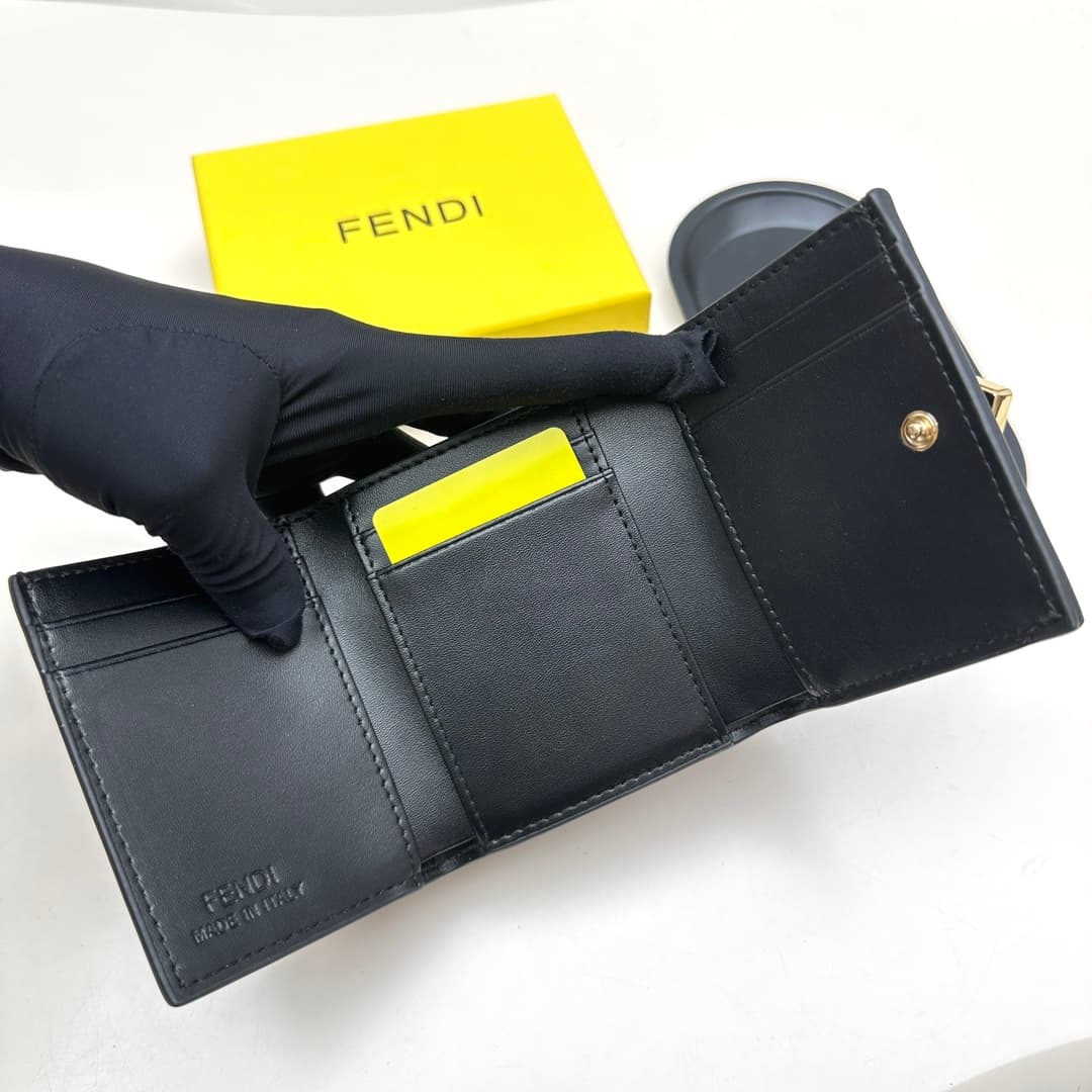 Fendi Black Wallet