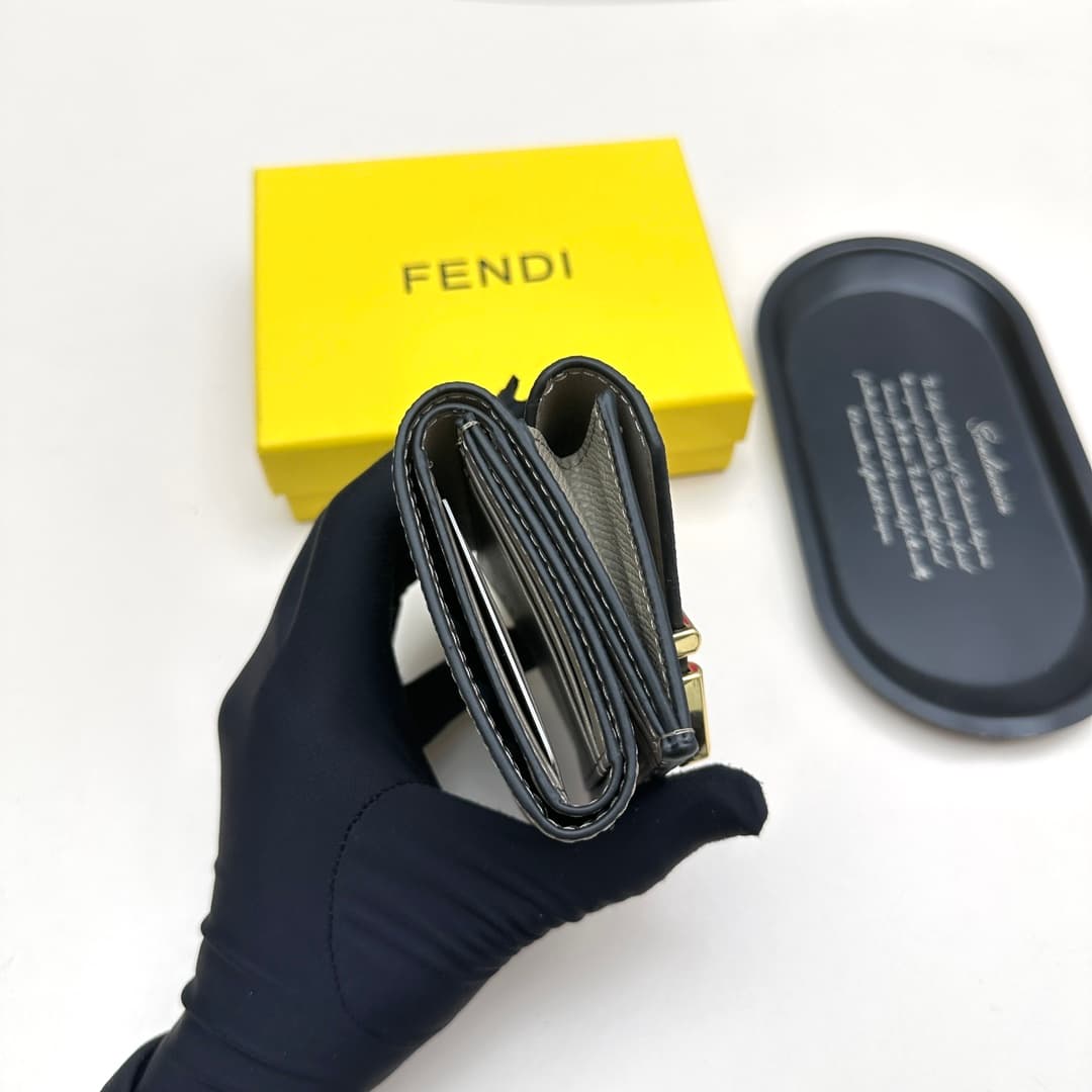 Fendi Black Wallet