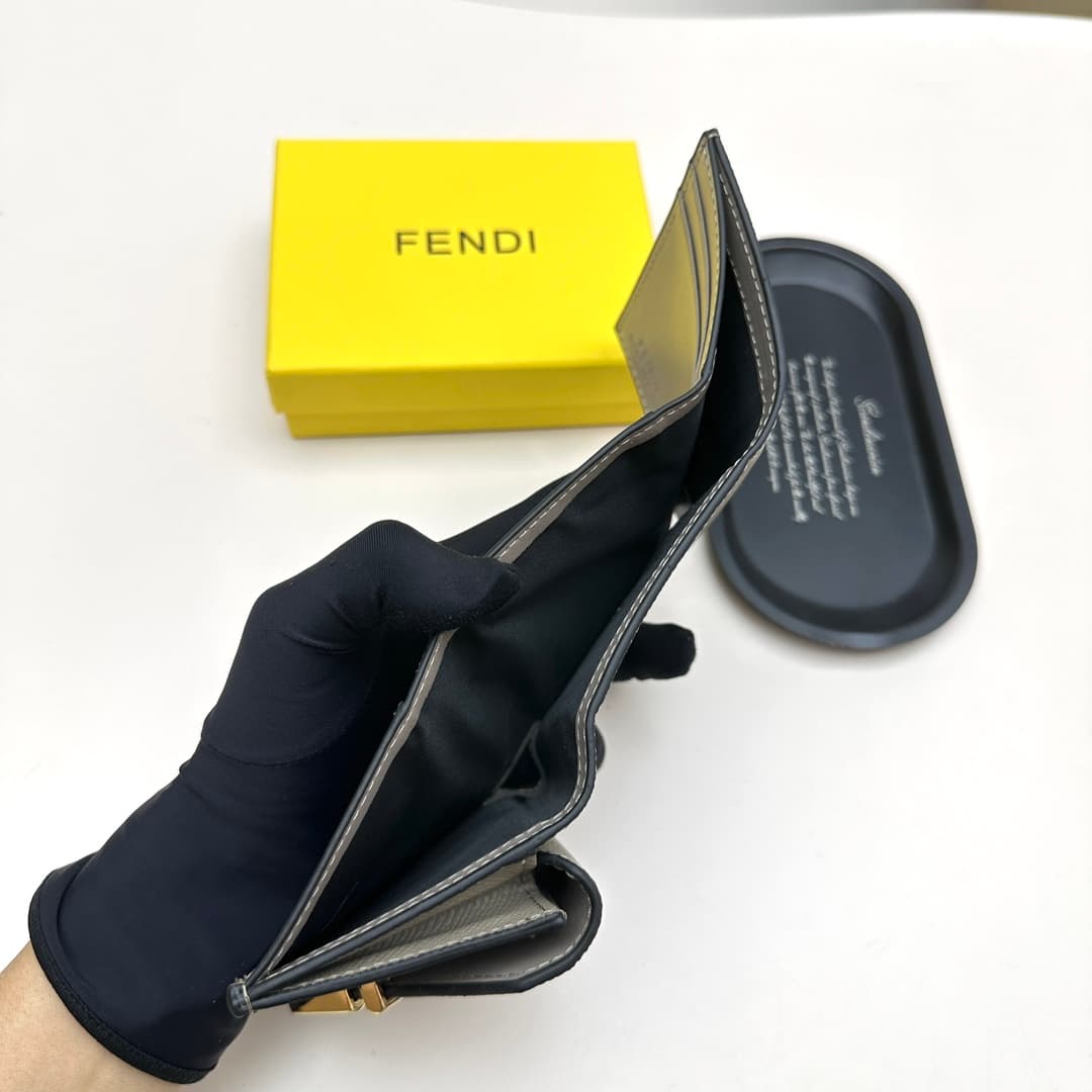 Fendi Black Wallet