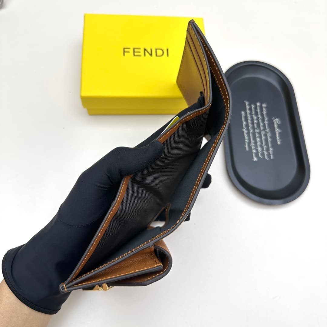 Fendi Black Wallet