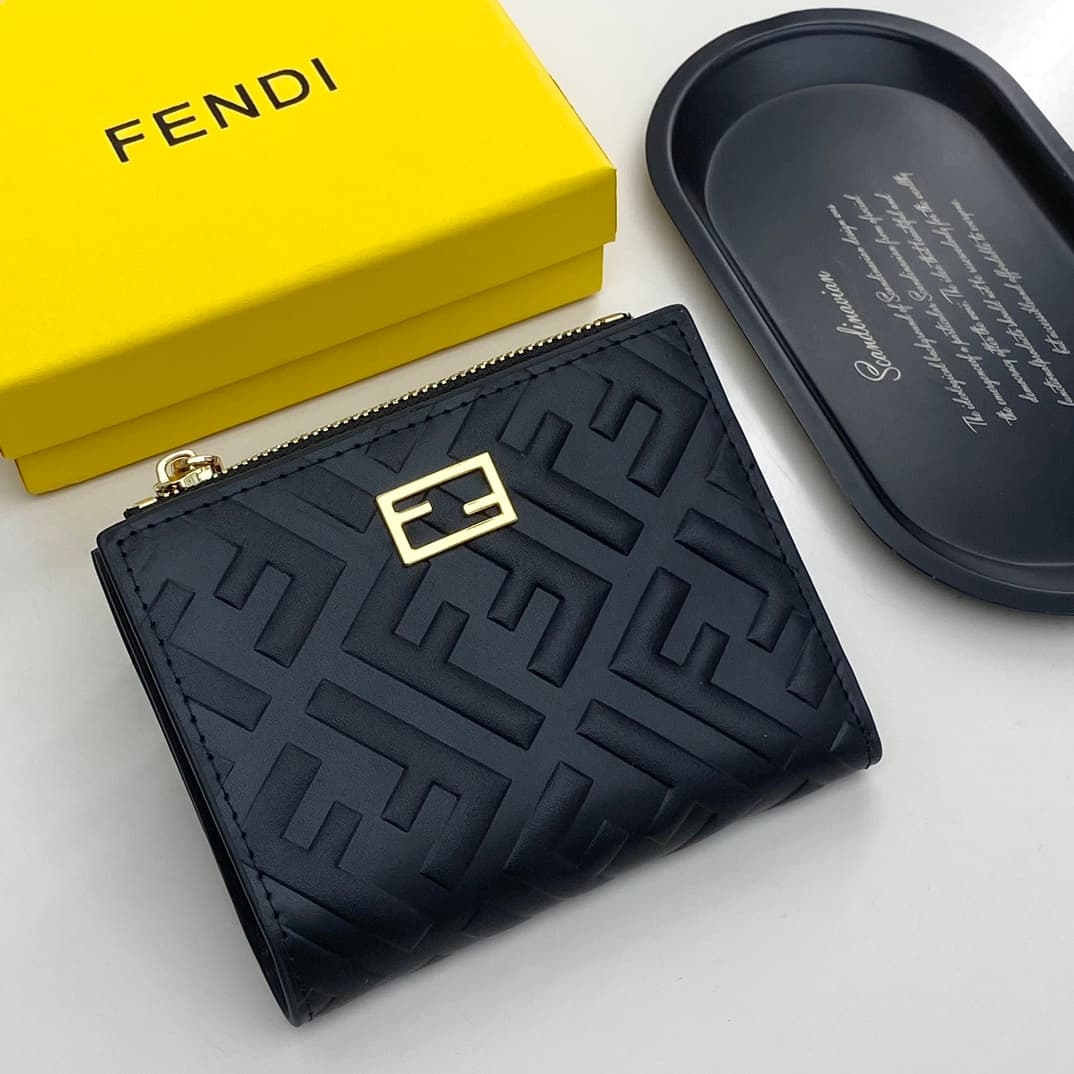 Fendi Black Wallet