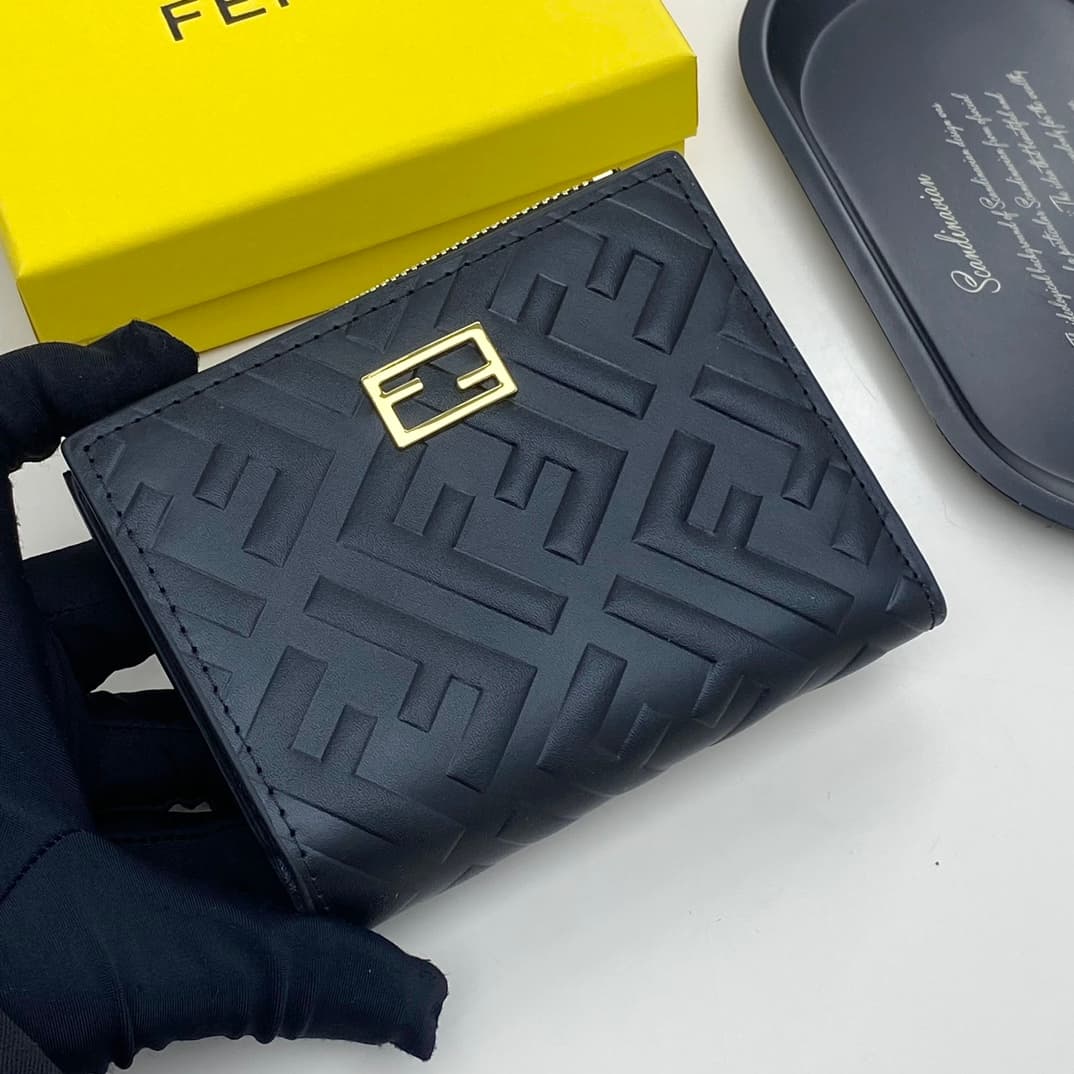 Fendi Black Wallet