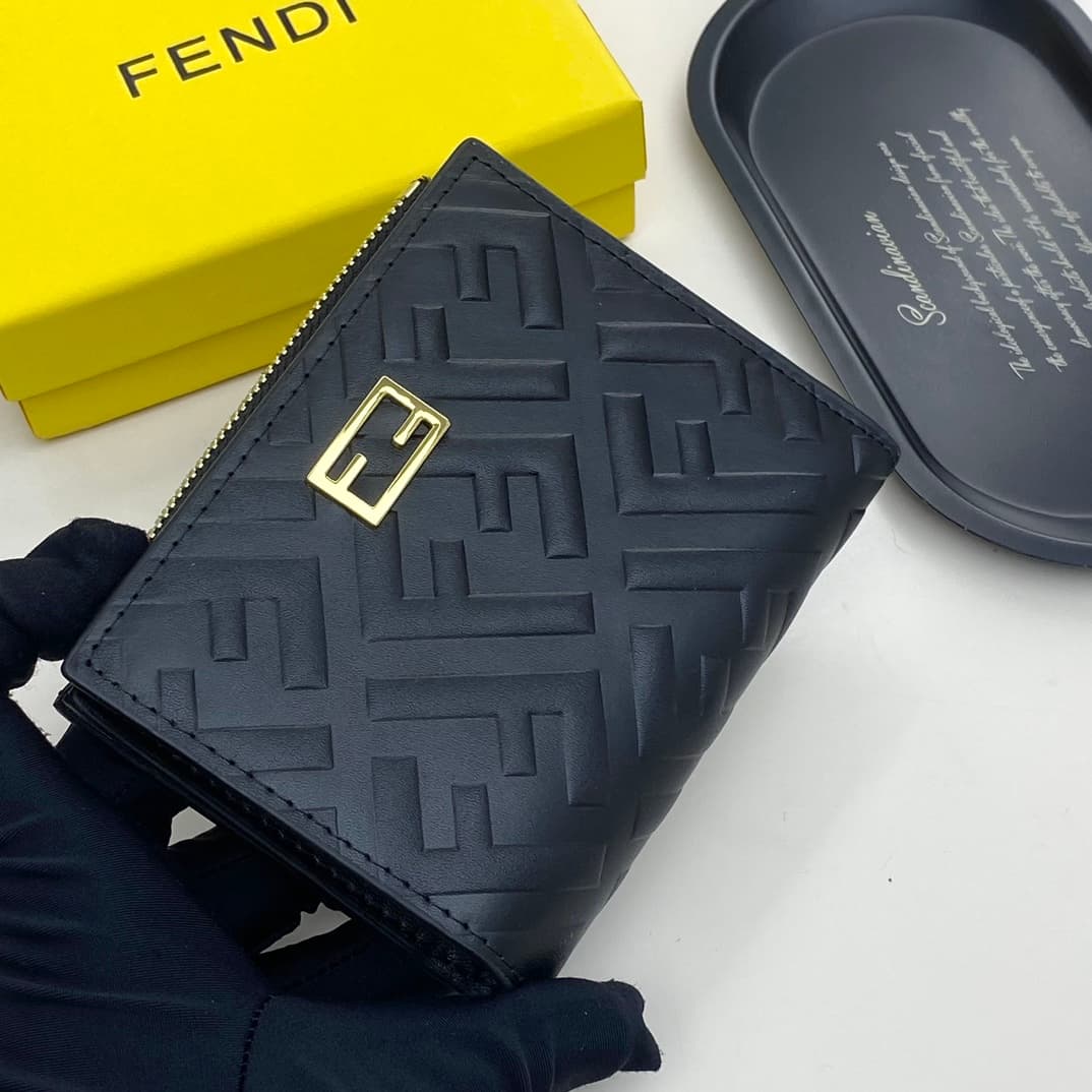 Fendi Black Wallet