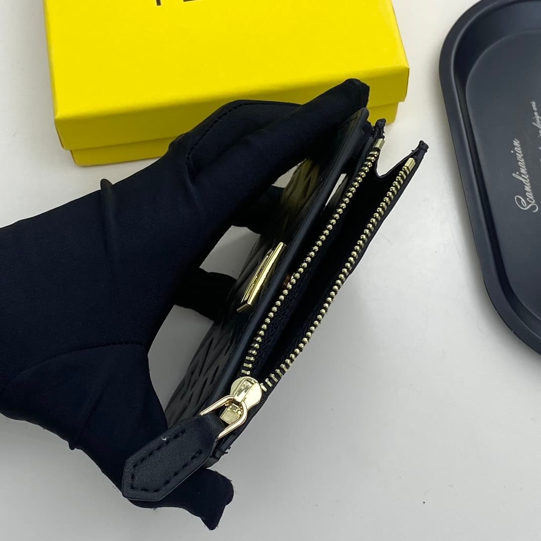 Fendi Black Wallet