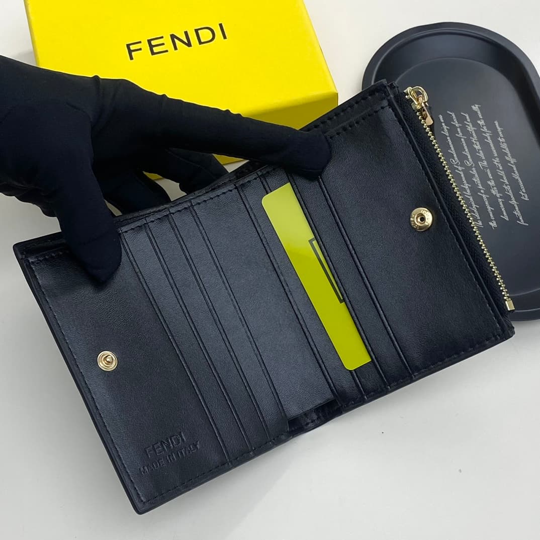 Fendi Black Wallet