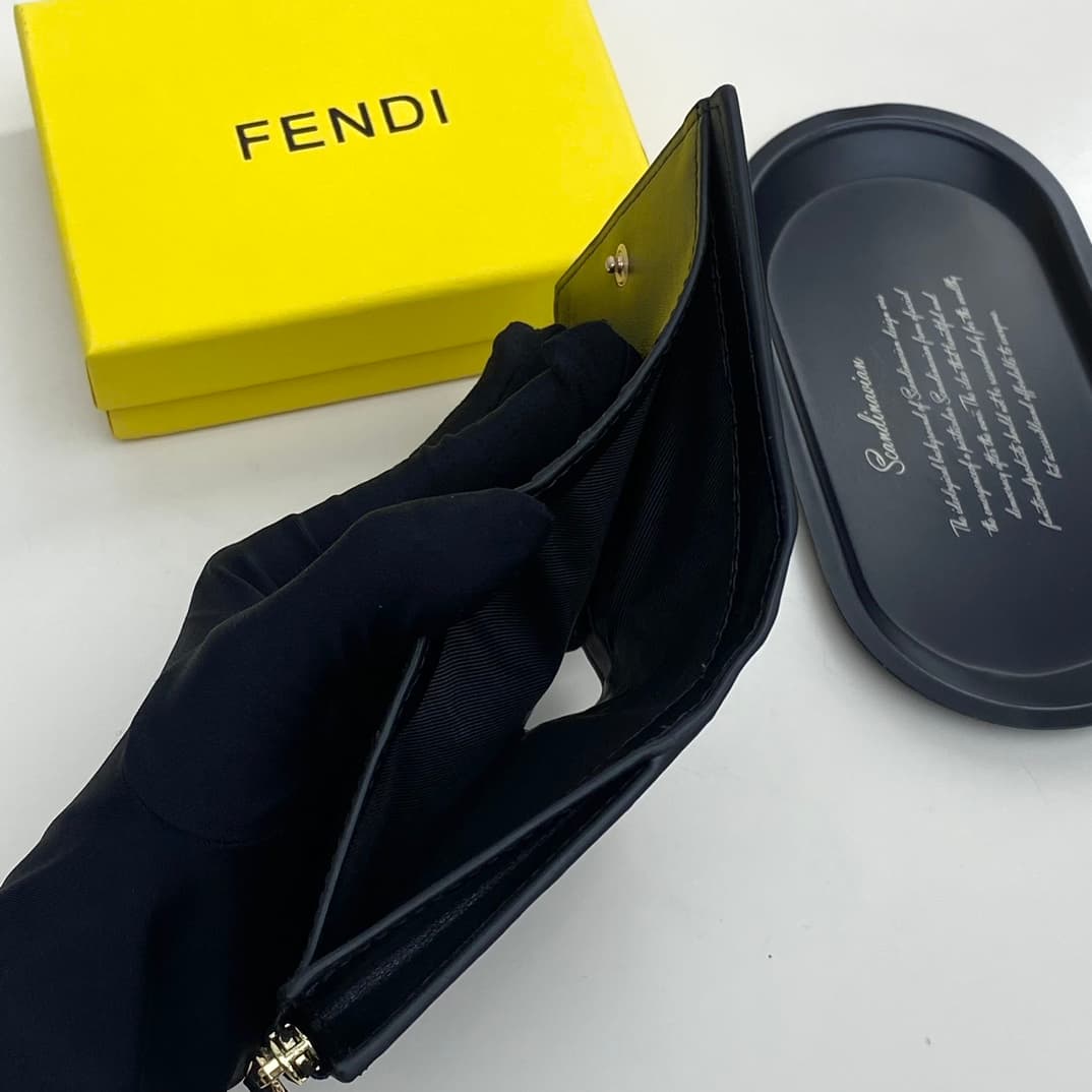 Fendi Black Wallet