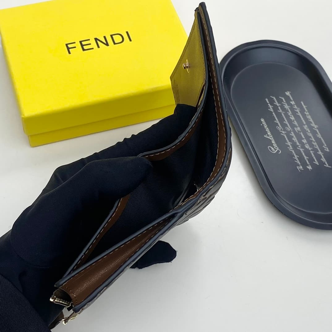 Fendi Black Wallet