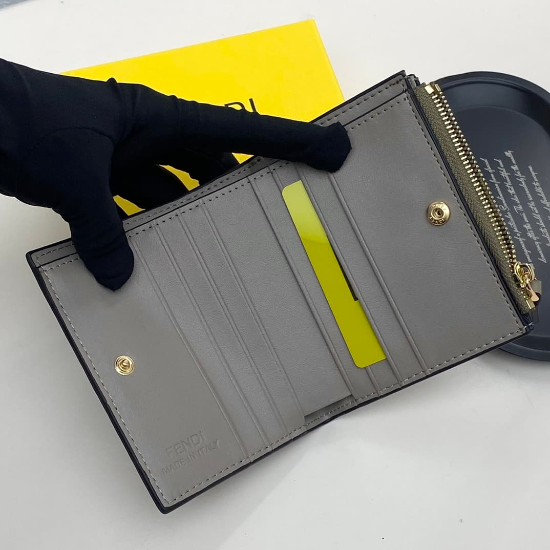 Fendi Black Wallet