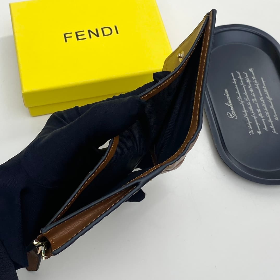 Fendi Black Wallet
