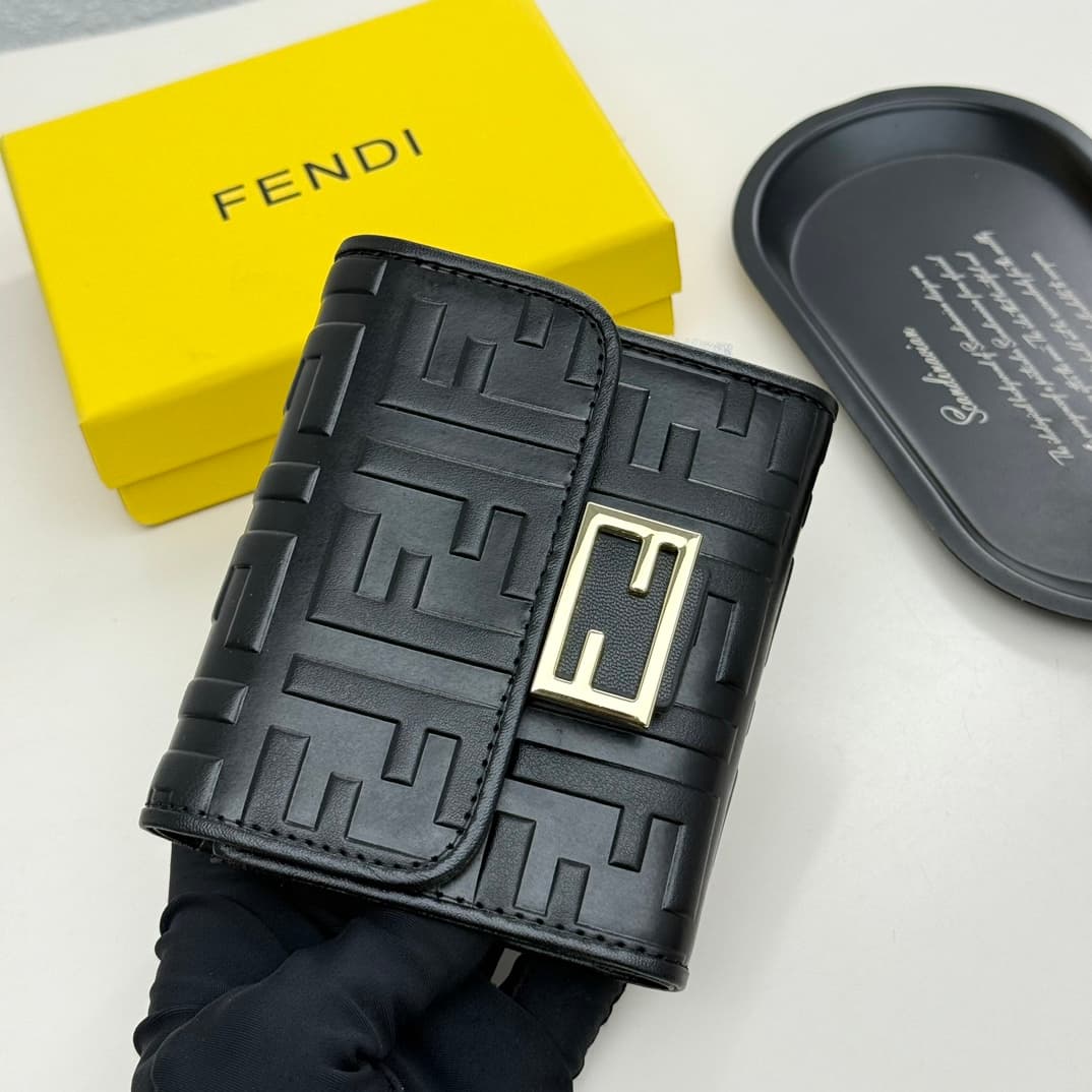 Fendi Black Wallet