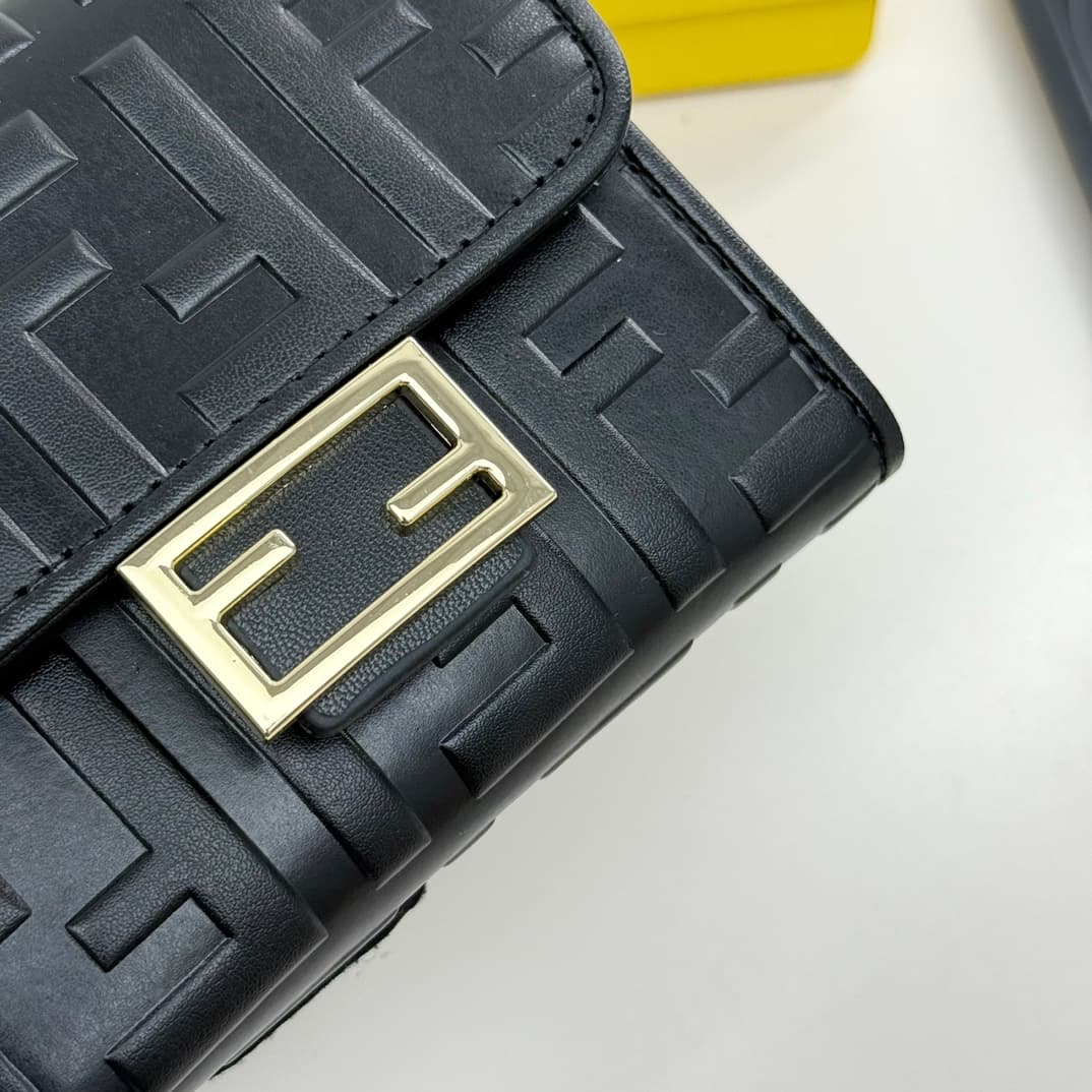 Fendi Black Wallet