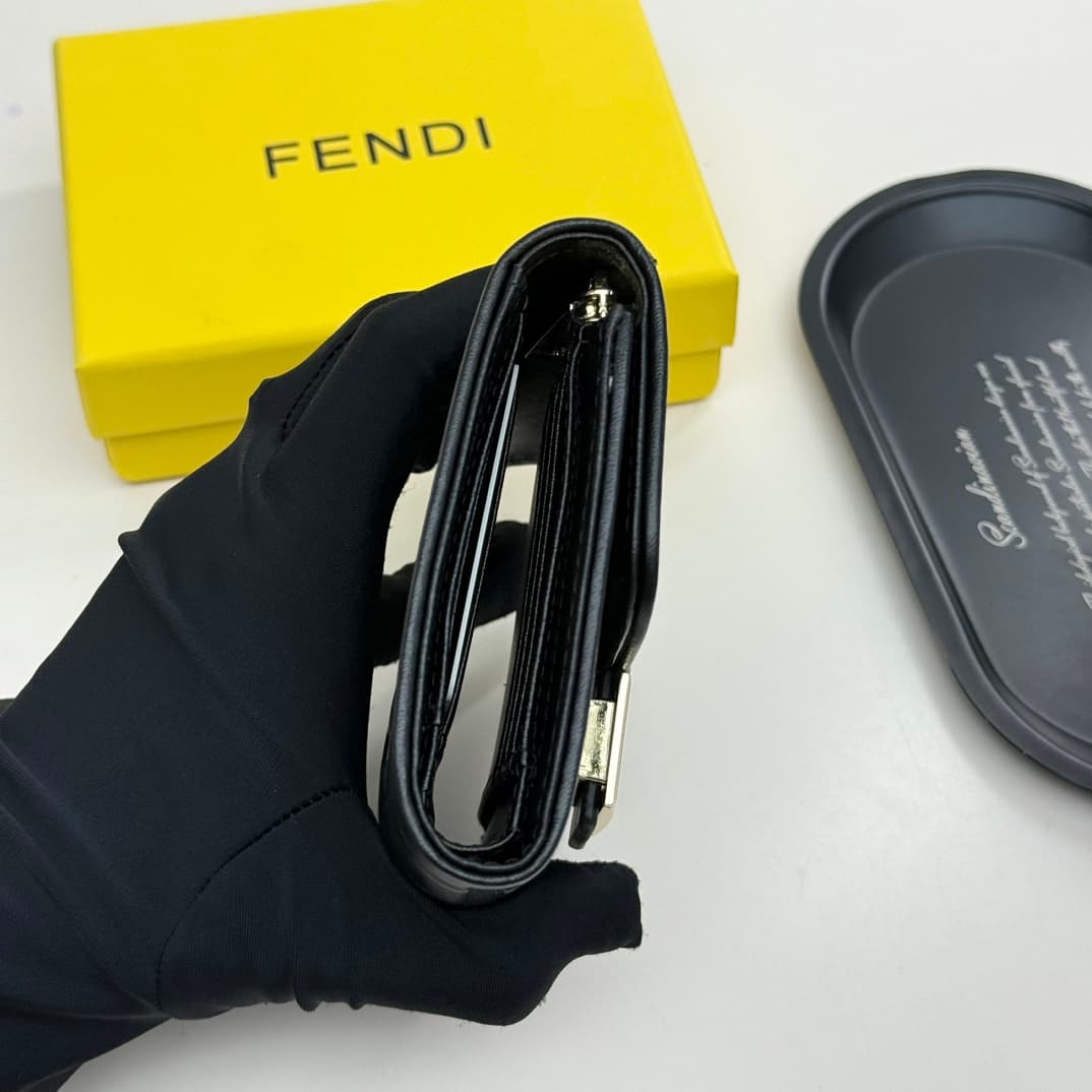 Fendi Black Wallet