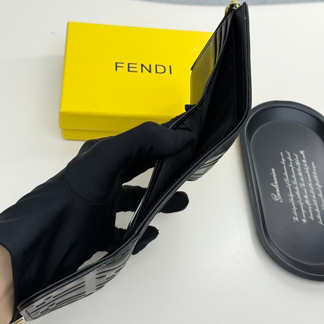 Fendi Black Wallet