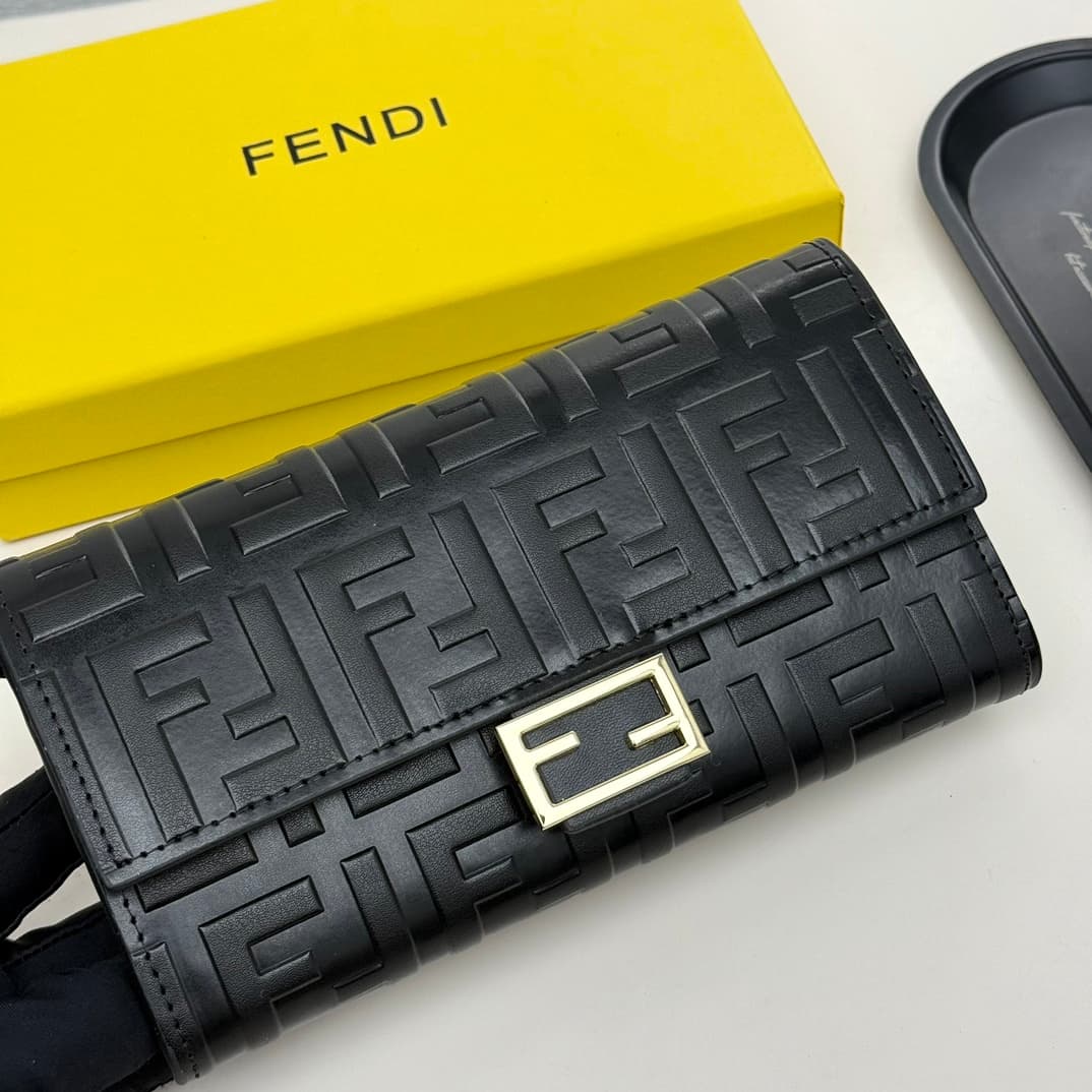 Fendi Black Wallet
