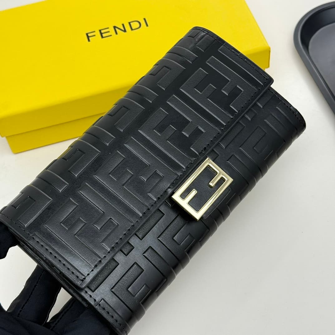 Fendi Black Wallet