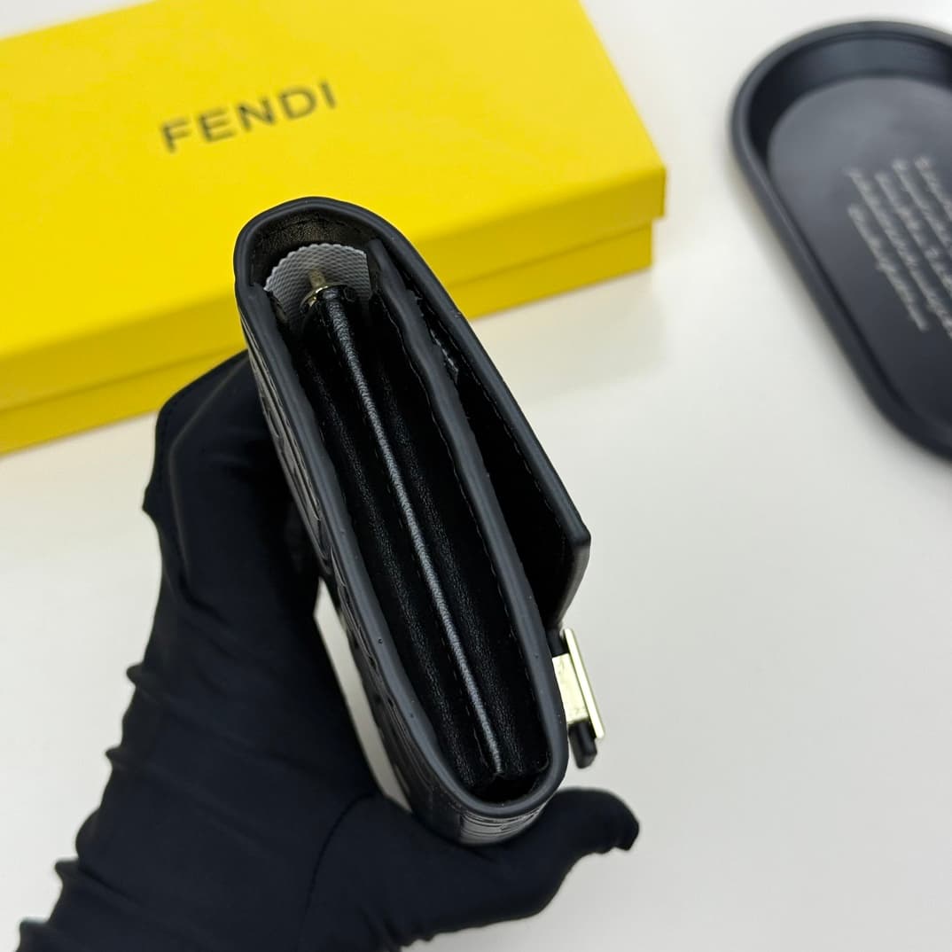 Fendi Black Wallet