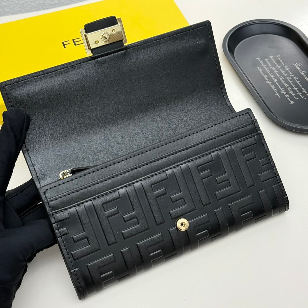 Fendi Black Wallet