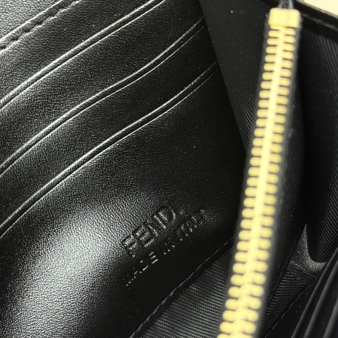 Fendi Black Wallet