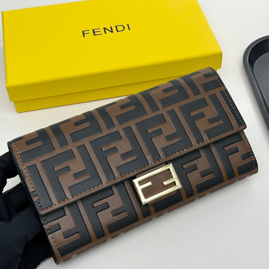 Fendi Black Wallet
