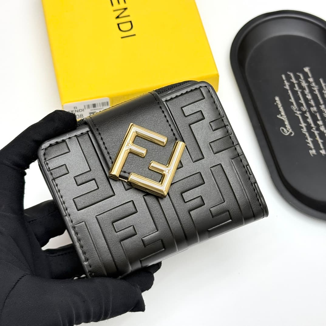 Fendi Black Wallet