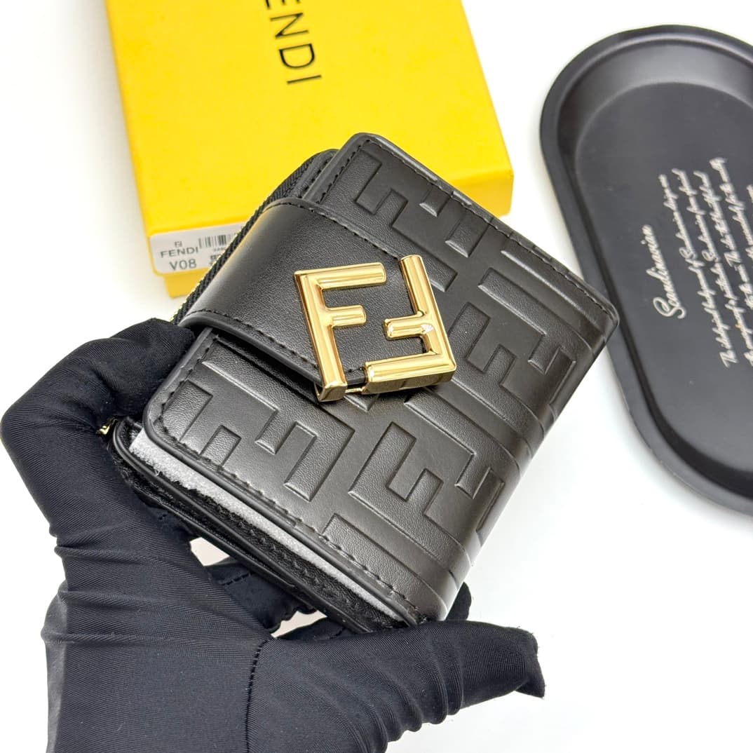 Fendi Black Wallet
