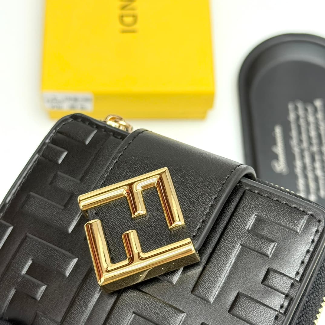 Fendi Black Wallet