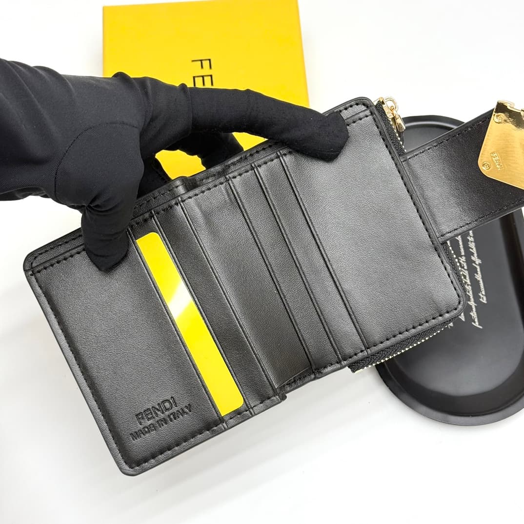 Fendi Black Wallet
