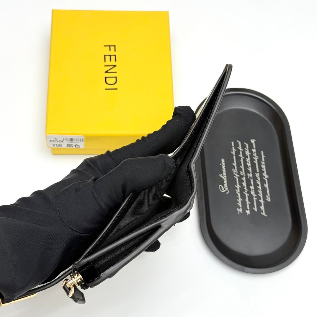 Fendi Black Wallet