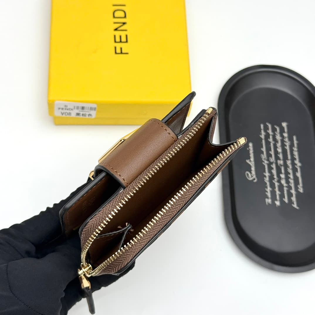 Fendi Black Wallet