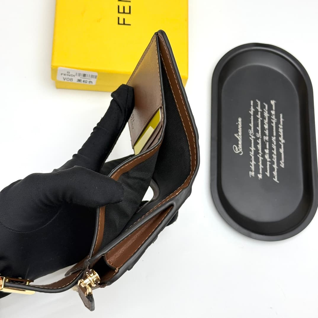 Fendi Black Wallet