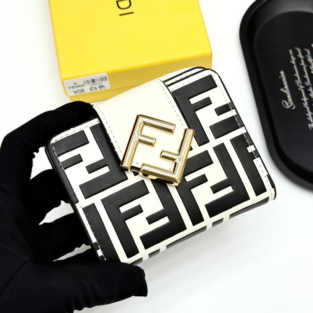 Fendi Black Wallet
