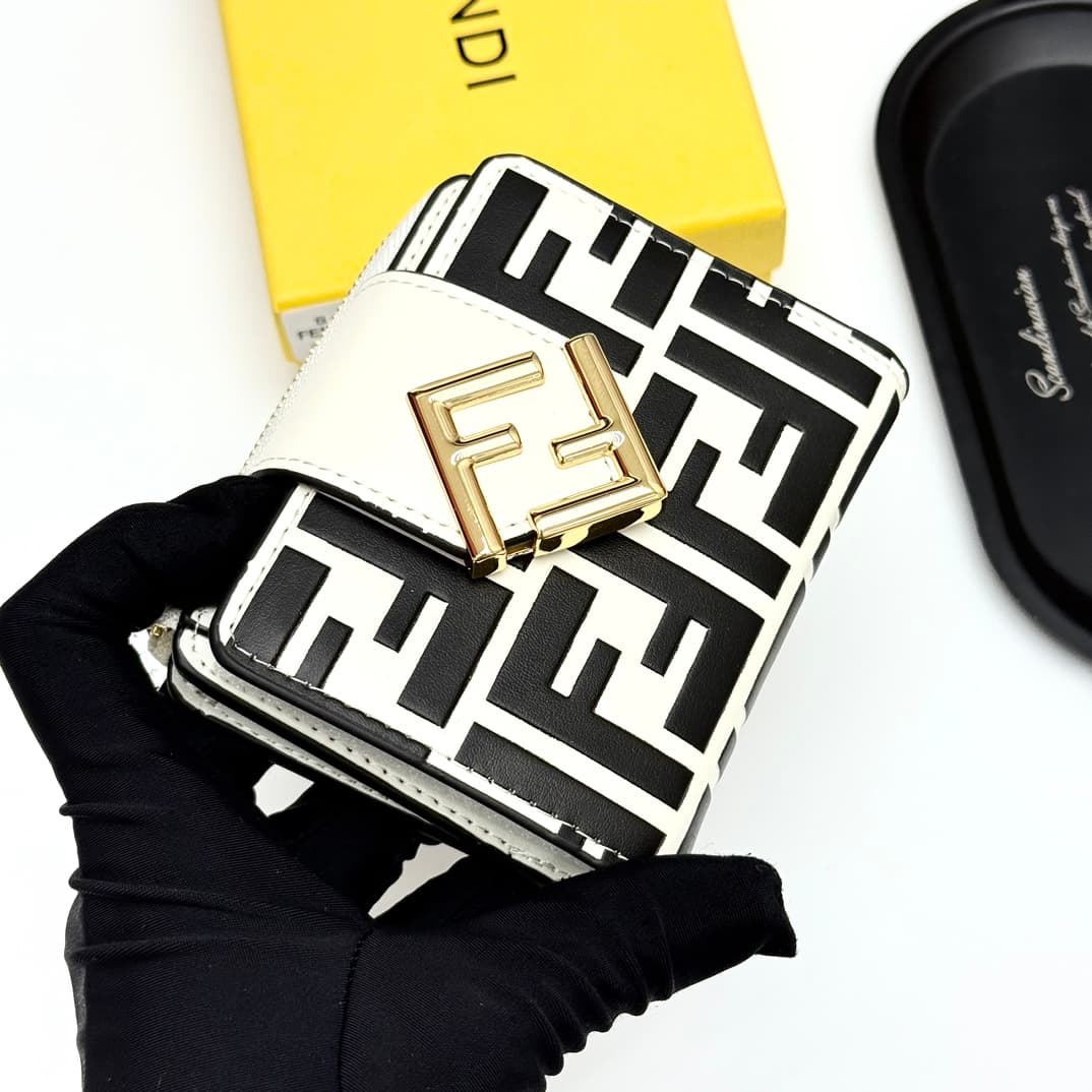 Fendi Black Wallet