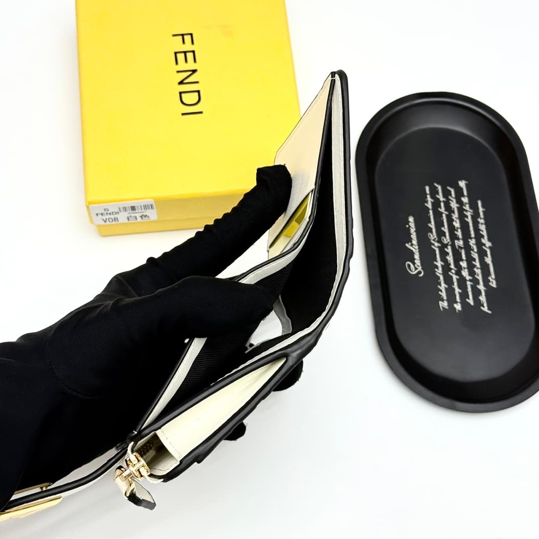 Fendi Black Wallet