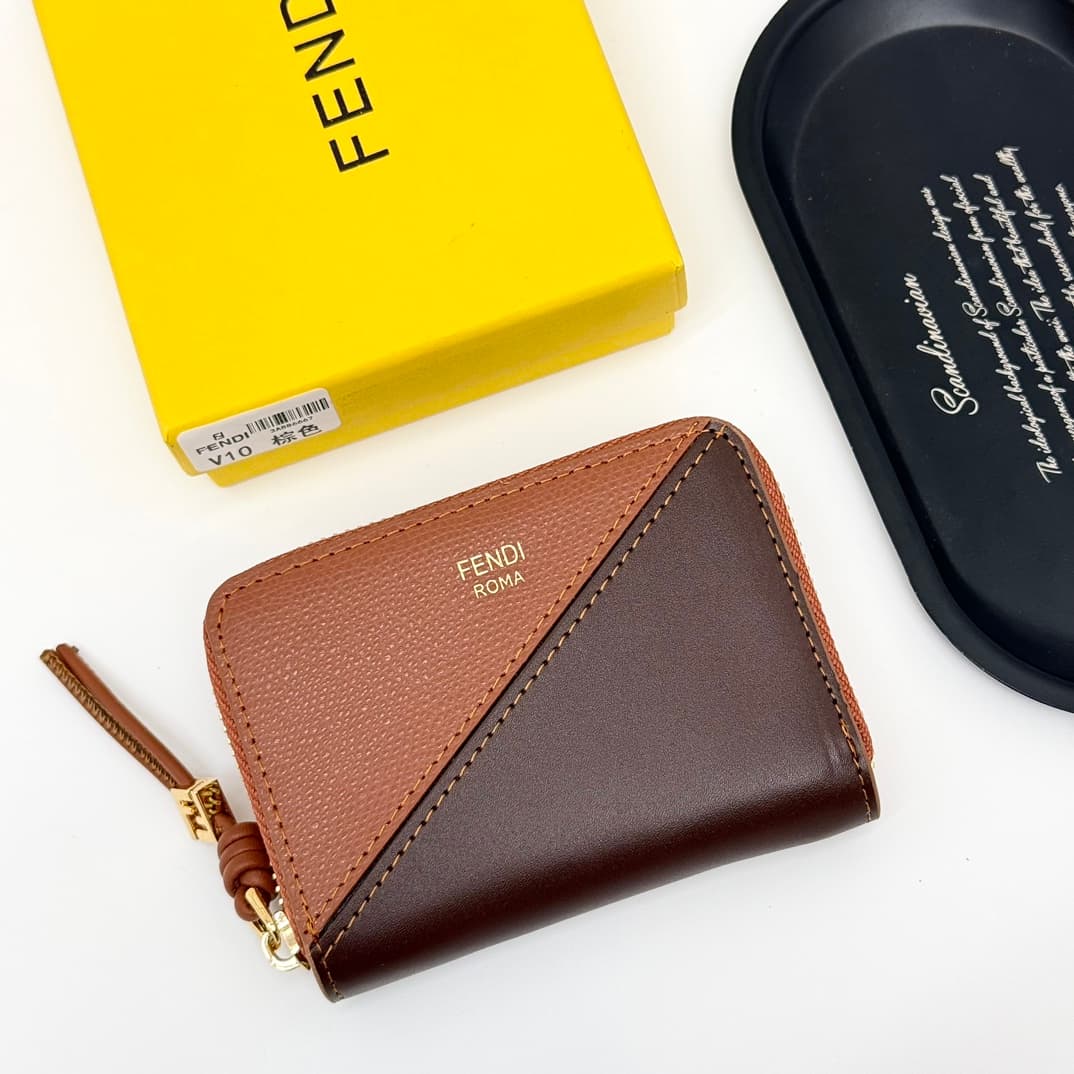 Fendi Brown Wallet V10