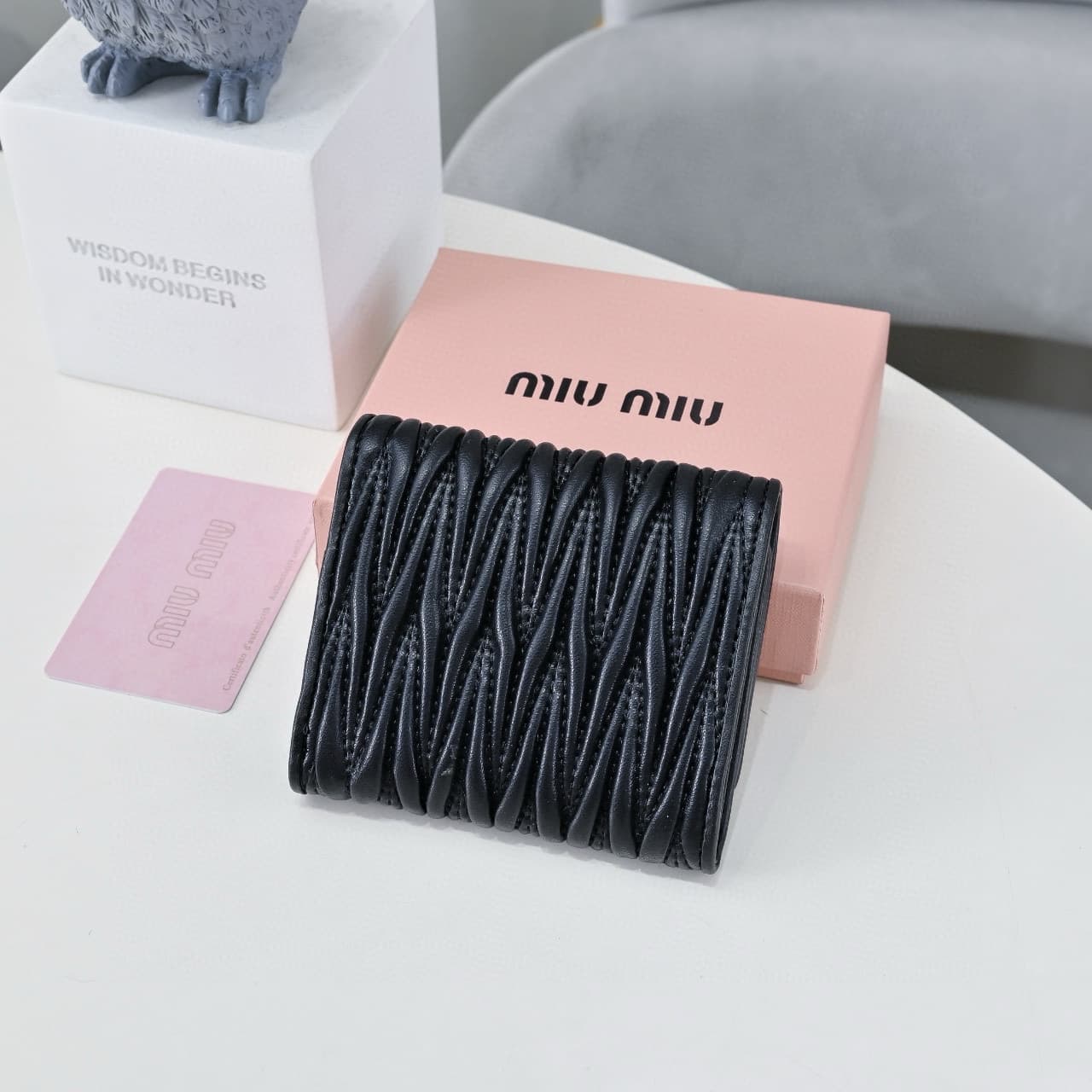 miumiu钱包 Silver Product