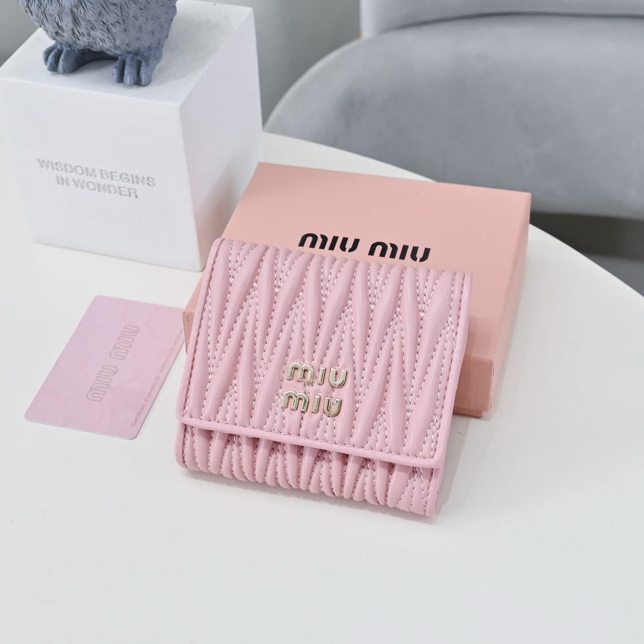 miumiu钱包 Silver Product