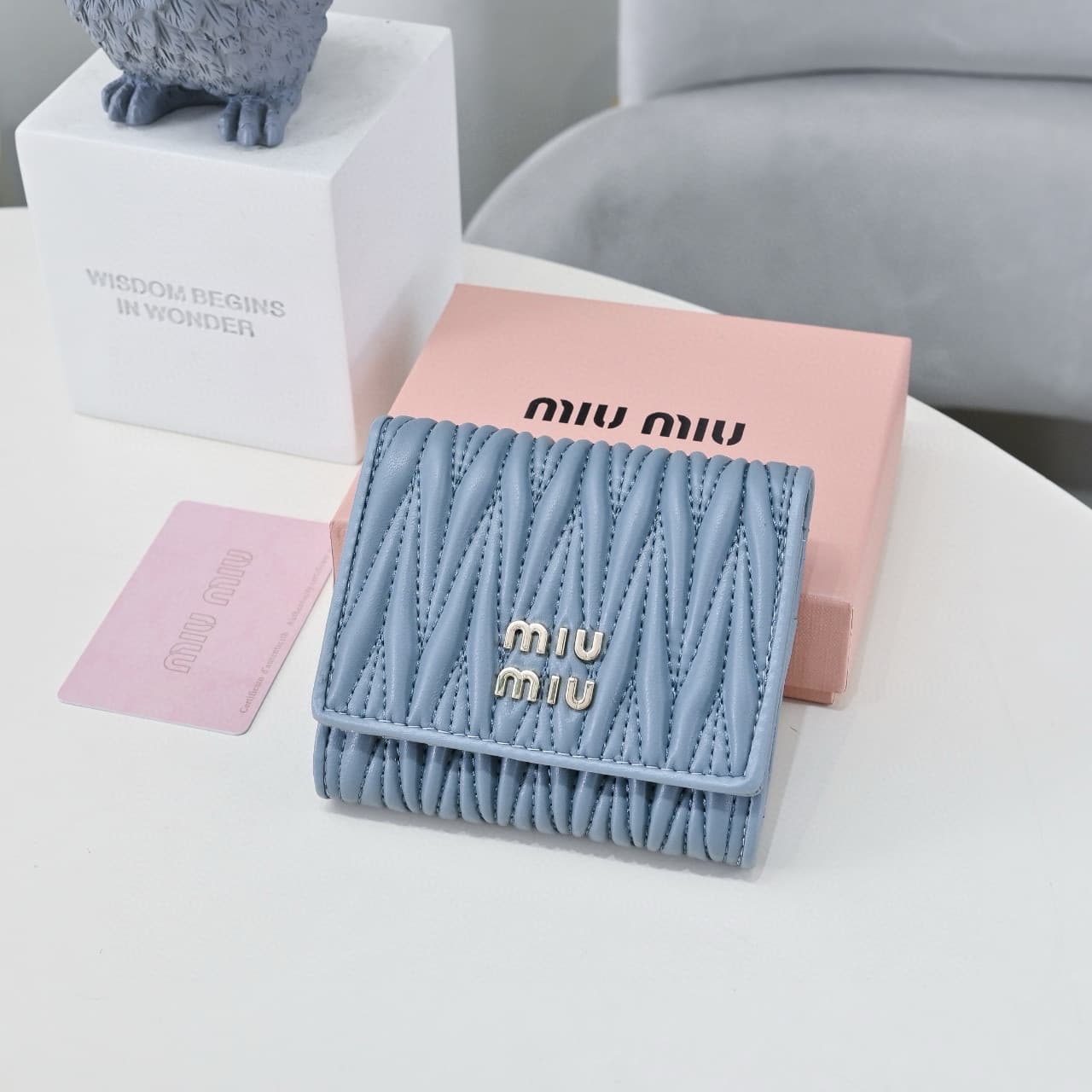 miumiu钱包 Silver Product