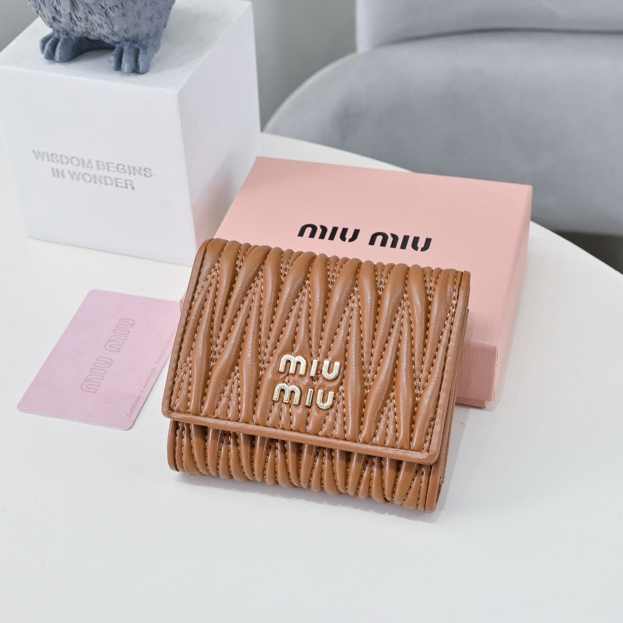 miumiu钱包 Silver Product