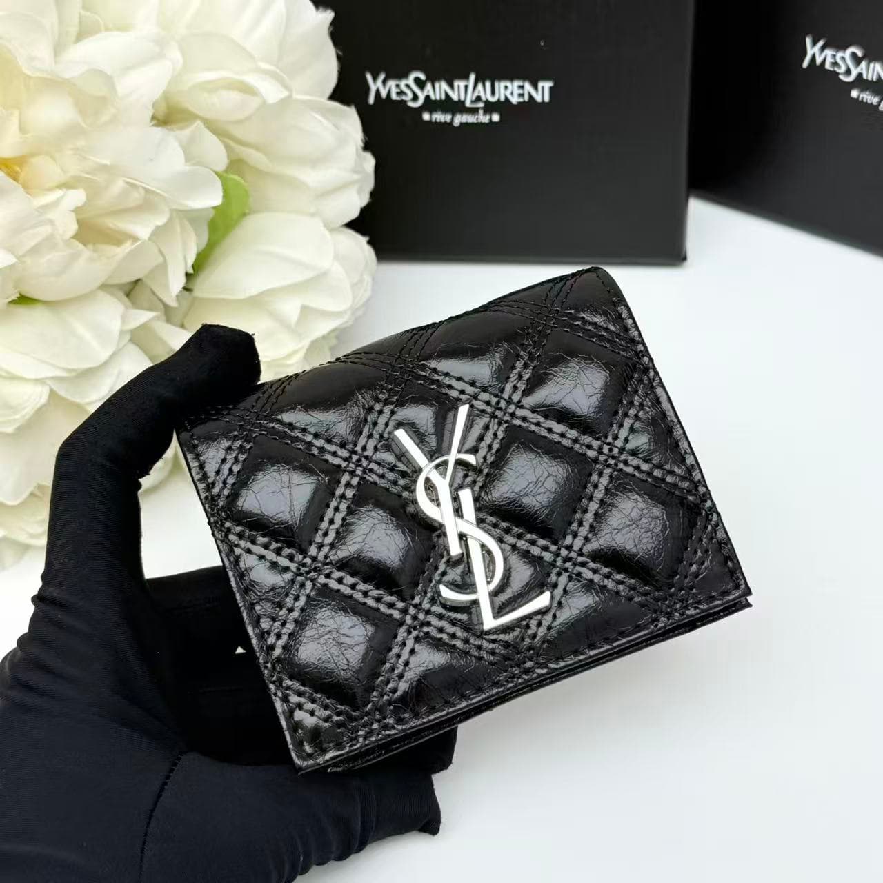 Saint Laurent Black Wallet