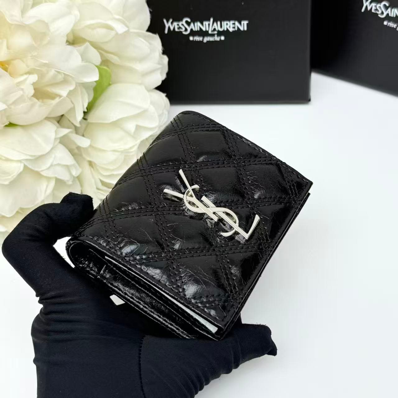 Saint Laurent Black Wallet
