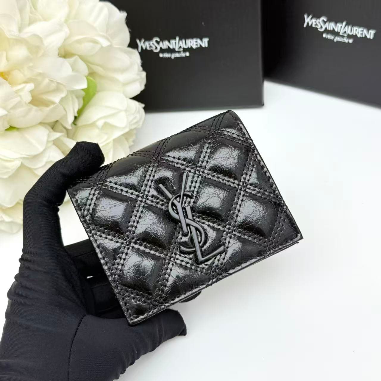 Saint Laurent Black Wallet