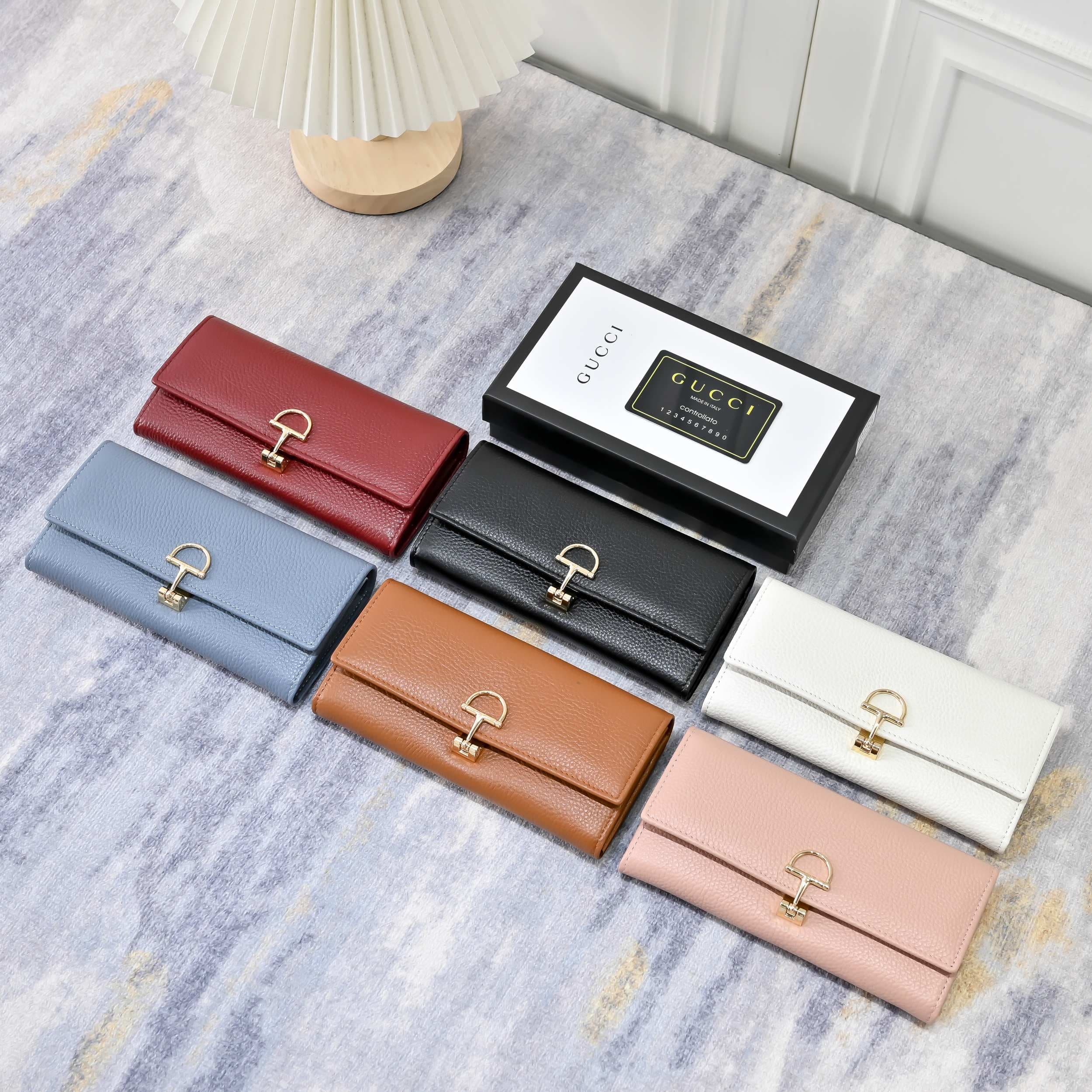 Gucci White Wallet
