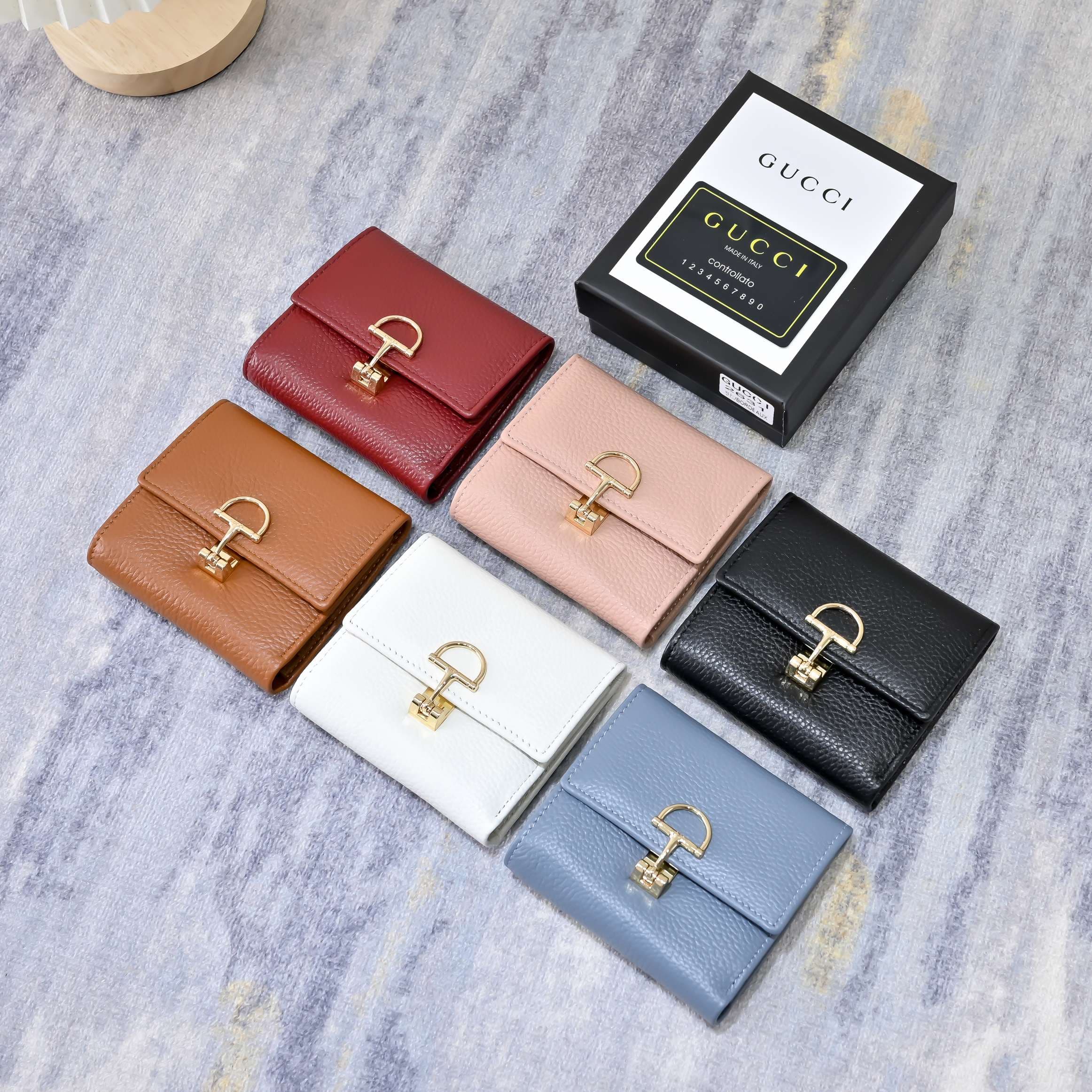 Gucci White Wallet
