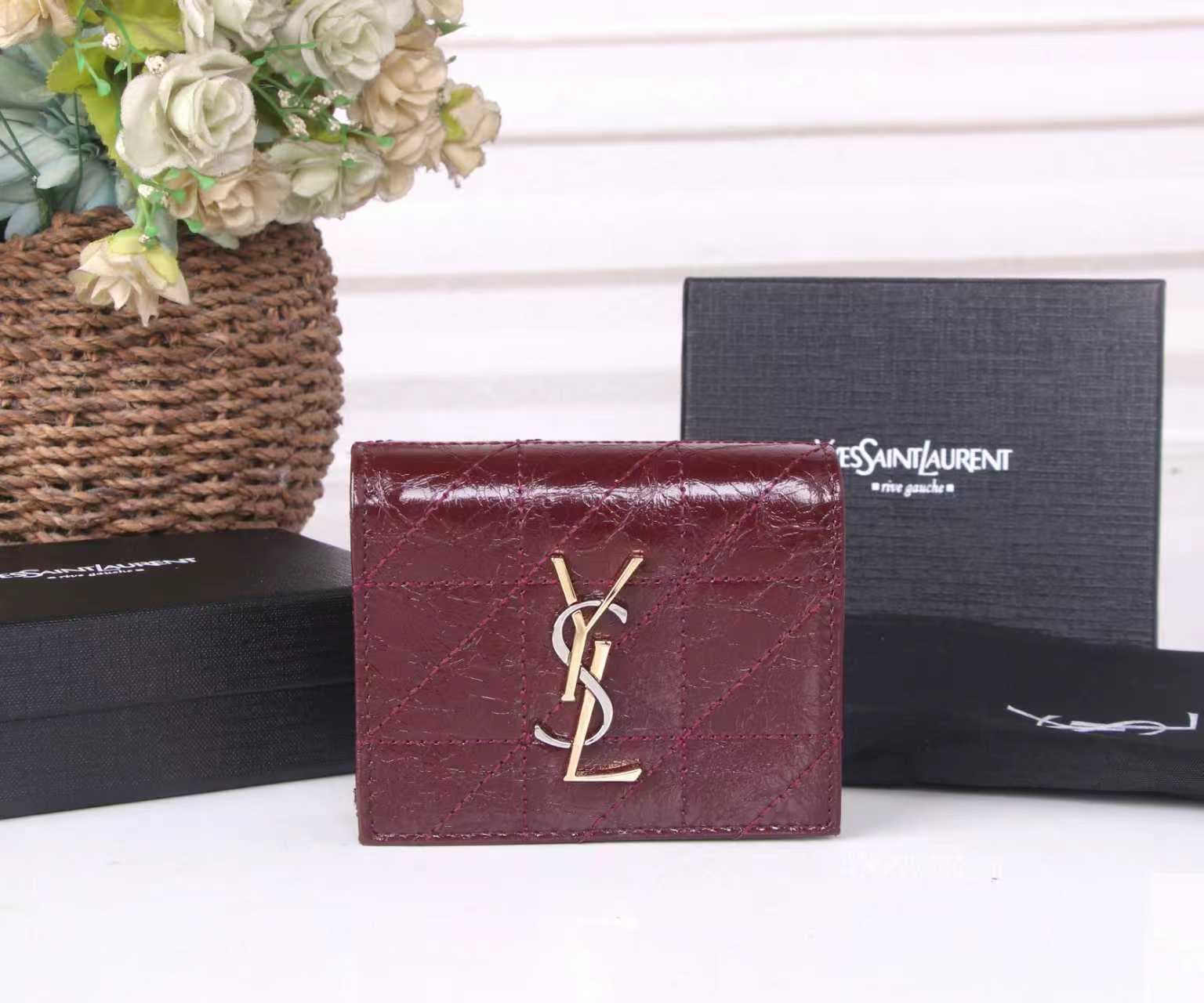 Saint Laurent Black Wallet