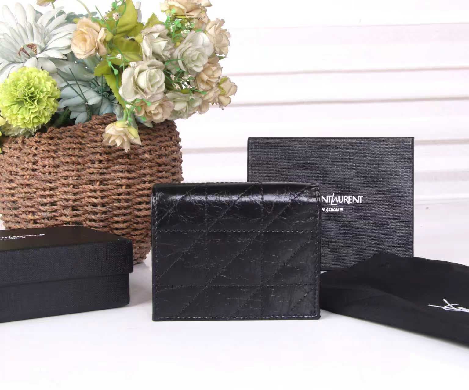 Saint Laurent Black Wallet
