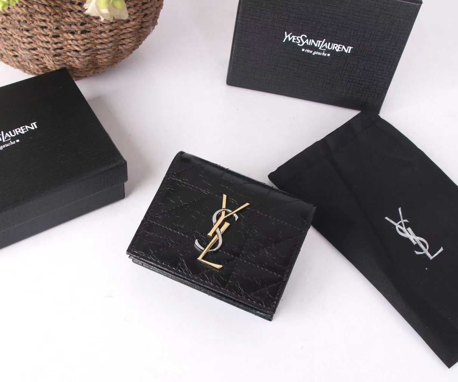Saint Laurent Black Wallet