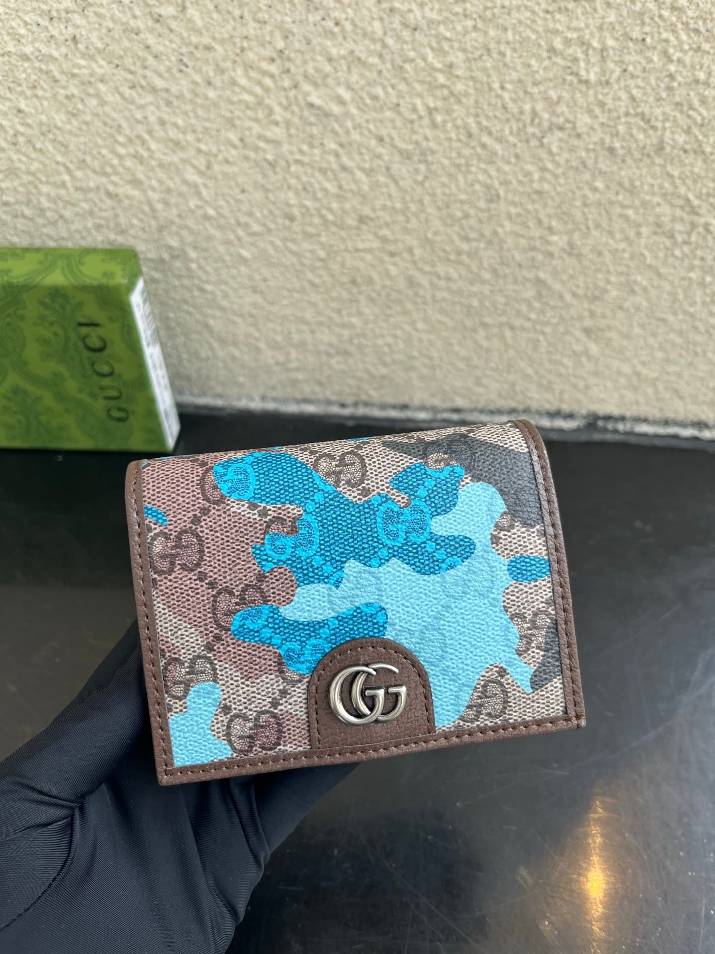 Gucci Blue Wallet 838487