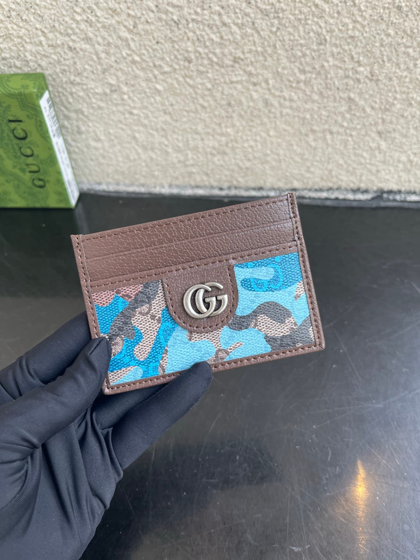 Gucci Blue Wallet 834795