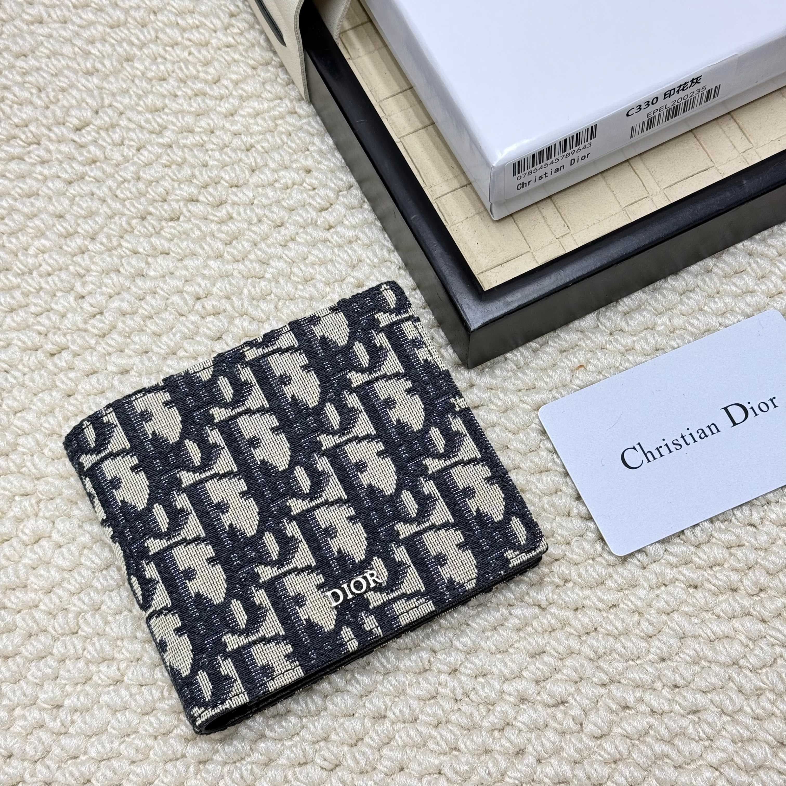Dior Blue Wallet