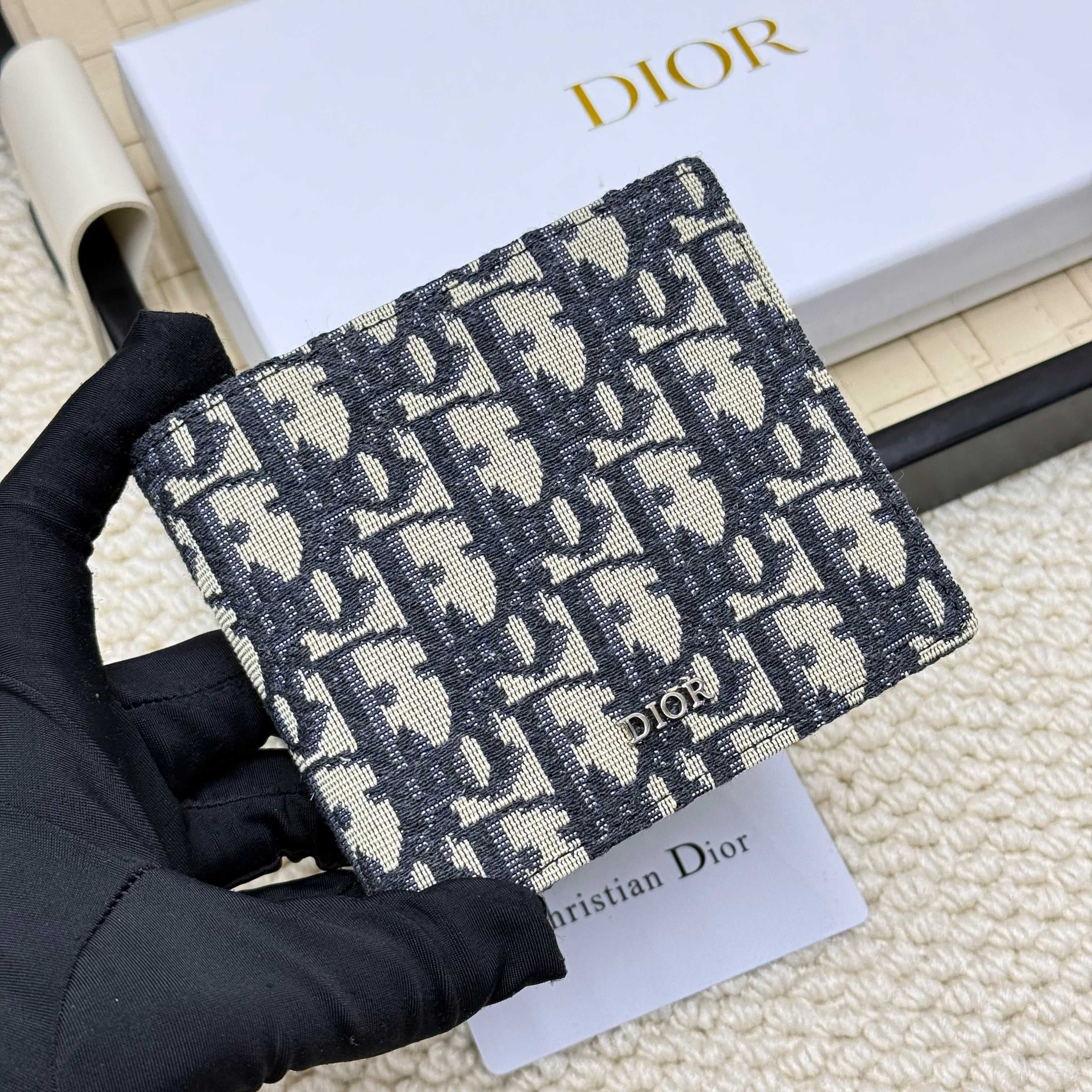 Dior Blue Wallet